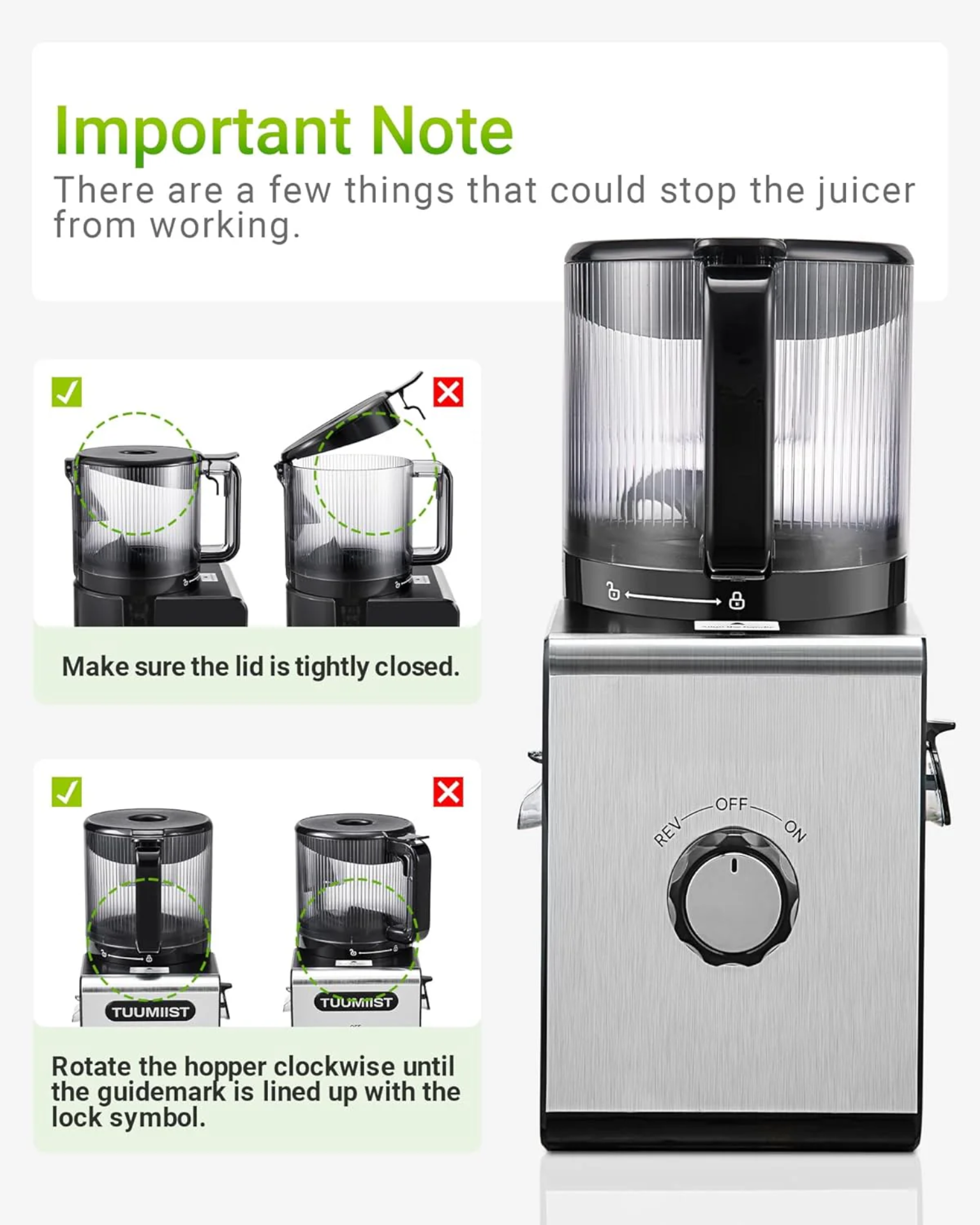 Fellnex - Cold Press Juicer Machine